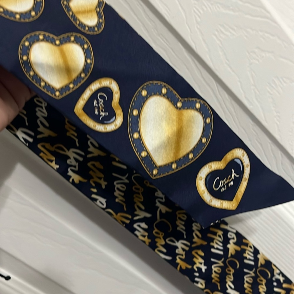 Coach hair tie or purse tie